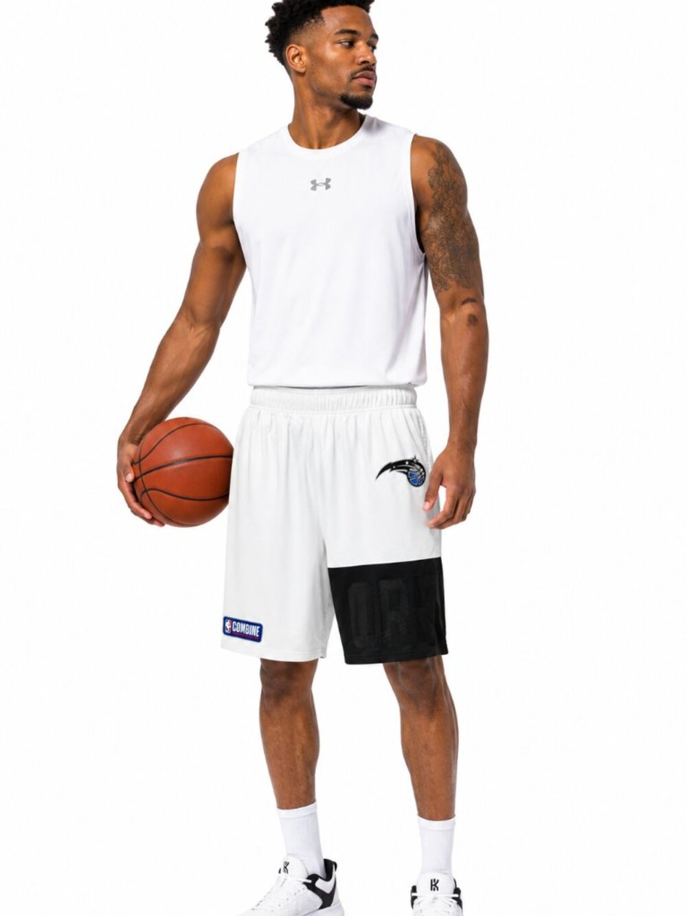 Under Armour Men's NBA Combine Orlando Magic Basketball Shorts - Size XL